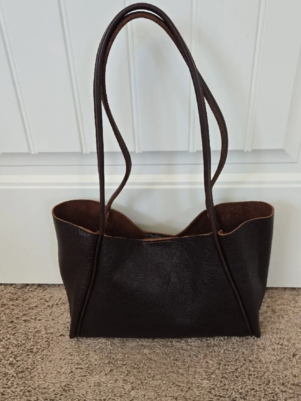 Portland Leather Medium Verona-Coldbrew - Picture 2 of 16
